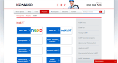 Desktop Screenshot of insert.komako.pl