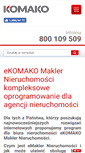 Mobile Screenshot of program-dla-nieruchomosci.komako.pl