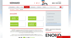 Desktop Screenshot of enova.komako.pl