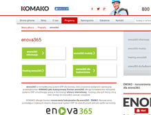 Tablet Screenshot of enova.komako.pl