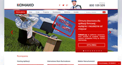 Desktop Screenshot of komako.pl